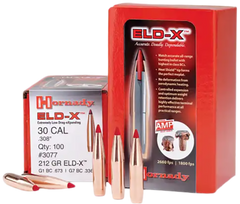 Hornady ELD-X 7mm .284 175 gr Reloading Bullets - 100/Box — view 2