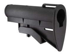 JE Machine Tech PS-ST9B AR-15 Mil-Spec 4-Position Micro Buttstock - Black — view 2