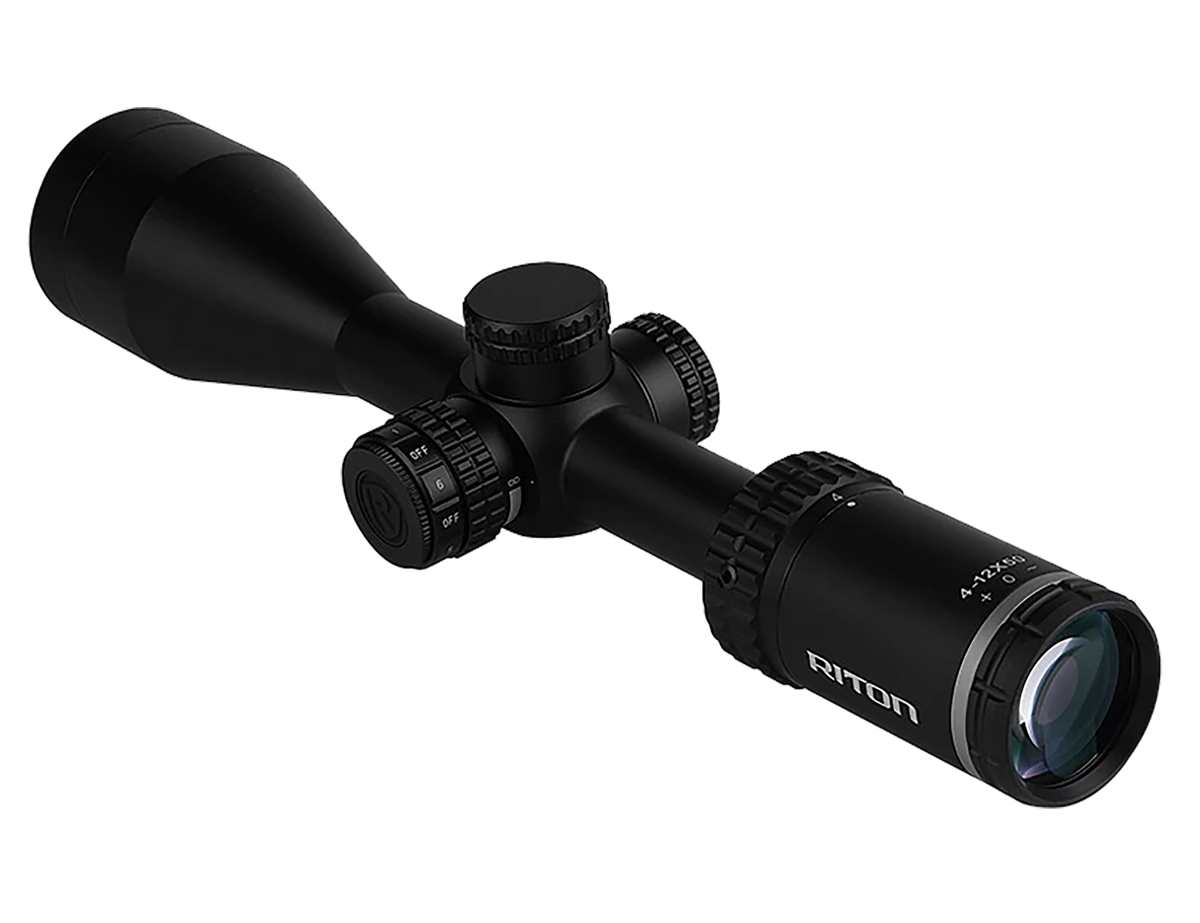 Riton Optics 1 Primal 4-12x50mm 1" Tube Illuminated RDH Reticle Riflescope — view 2