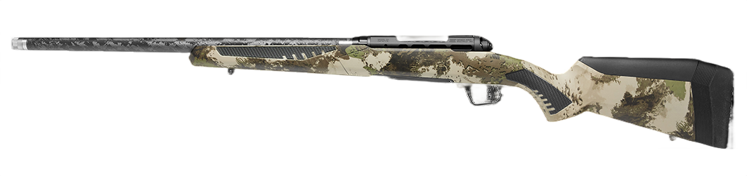 Savage 110 UltraLite 6.5 Creedmoor 22" 4+1 Bolt Action Rifle - Woodland Camo AccuStock — view 2
