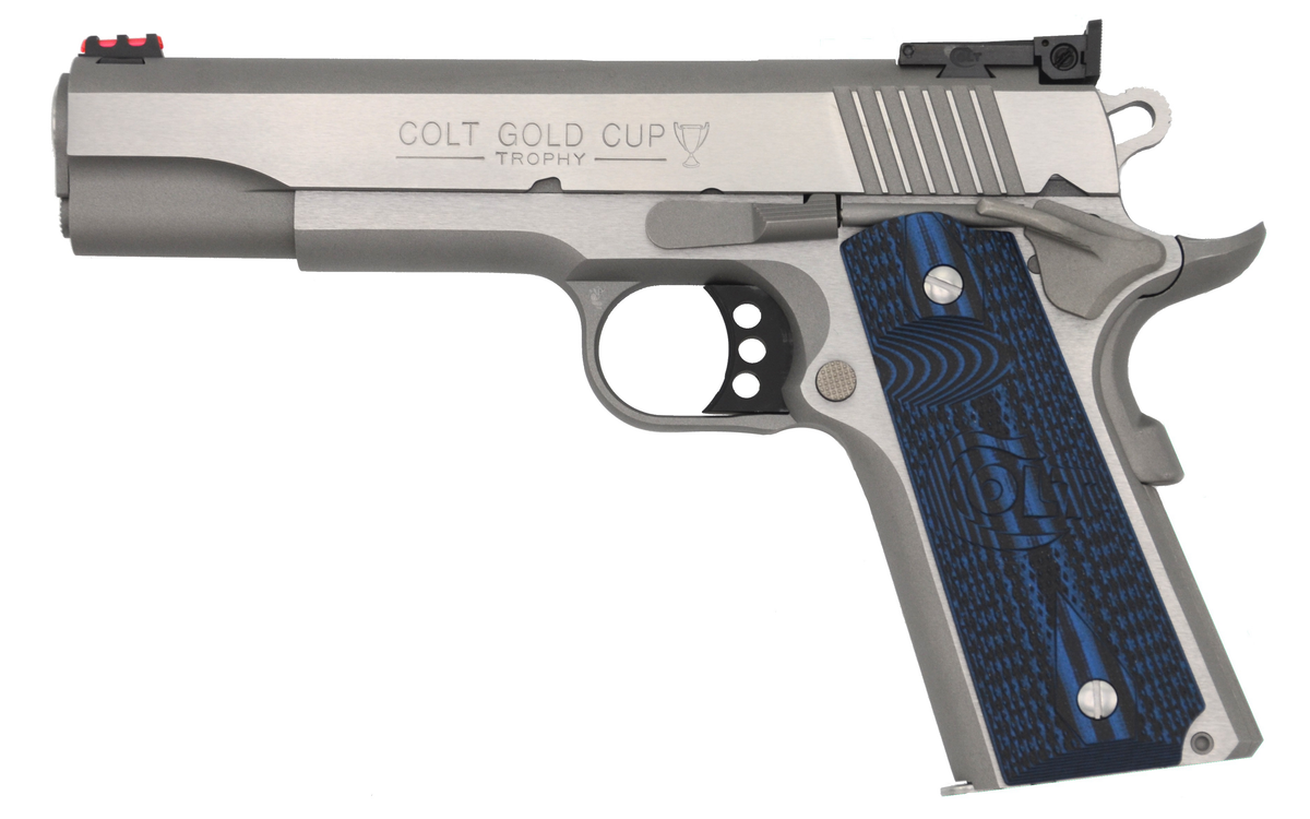 Colt Mfg Gold Cup Lite 9mm Luger 5" 8+1 SAO Pistol — view 2