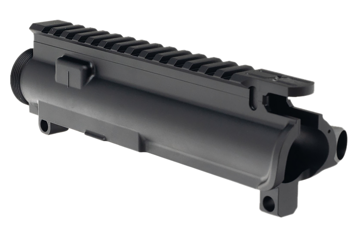 Faxon Firearms Enhanced Forged AR-15 Stripped Upper Receiver w/ Kit - Black Anodized — view 2