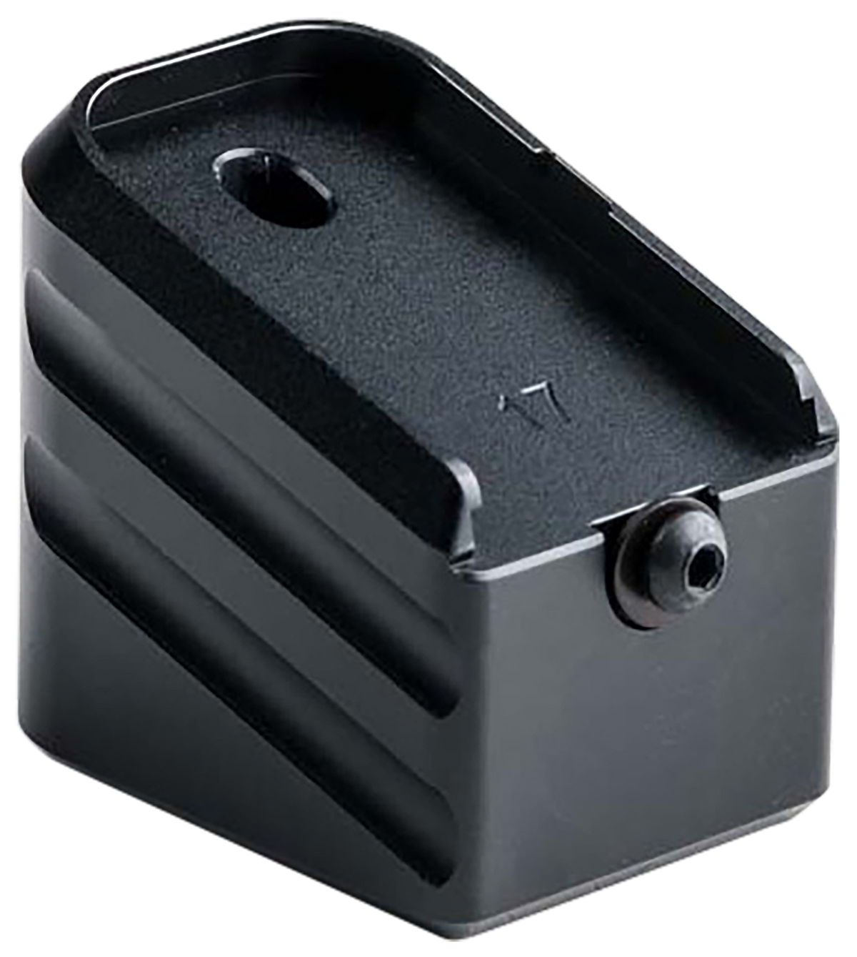 Cross Armory CRG+0MEG17BK +0 Magazine Extension Baseplate Glock 17/22/31 Gen 1-5 Black Aluminum — view 2