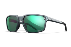 Wiley X Sierra M/L Green Mirror Polarized Polycarbonate Matte Graphite Frame — view 2
