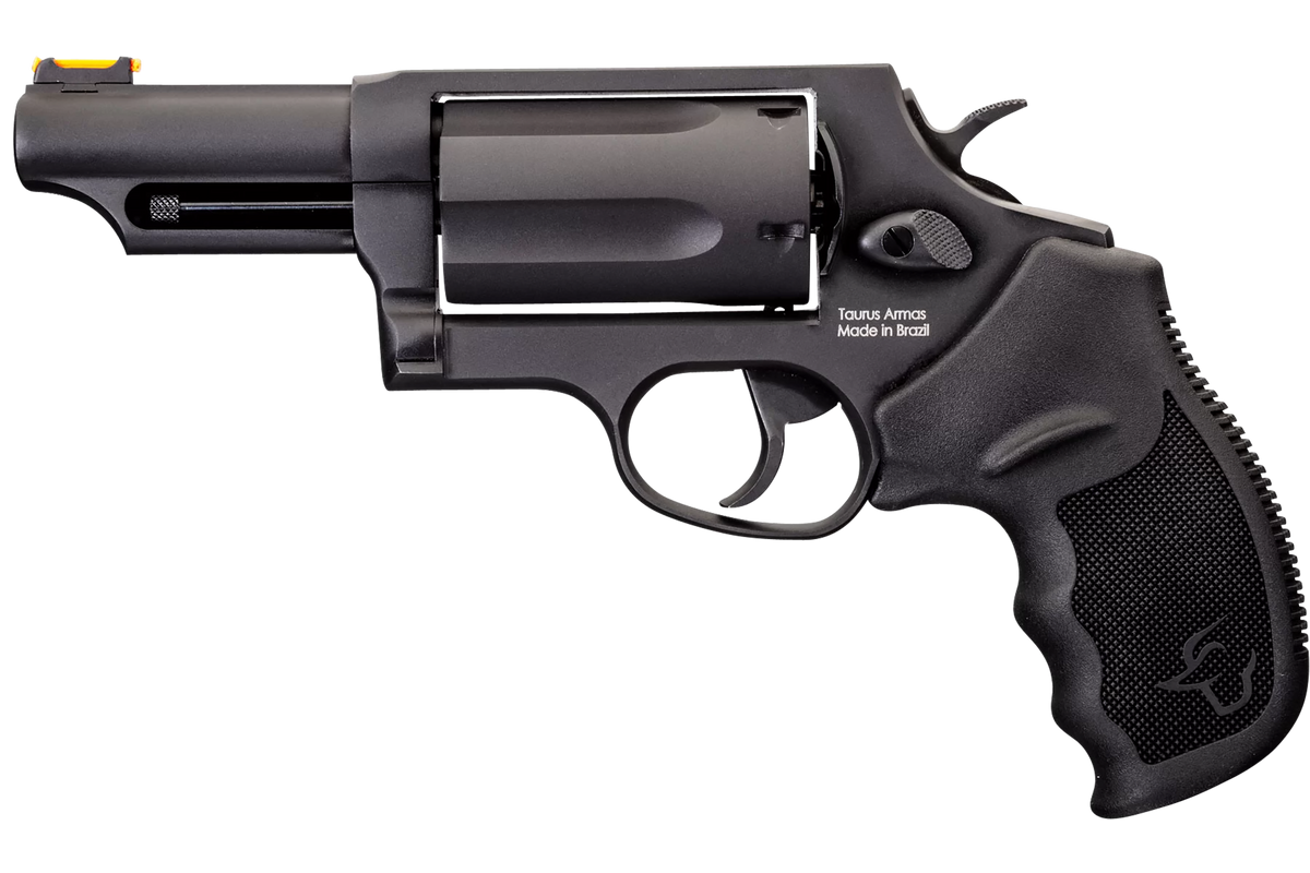 Taurus Judge 45 Colt (LC)/410 Bore 3" 5-Shot DA/SA Compact Revolver - Matte Black Oxide — view 2