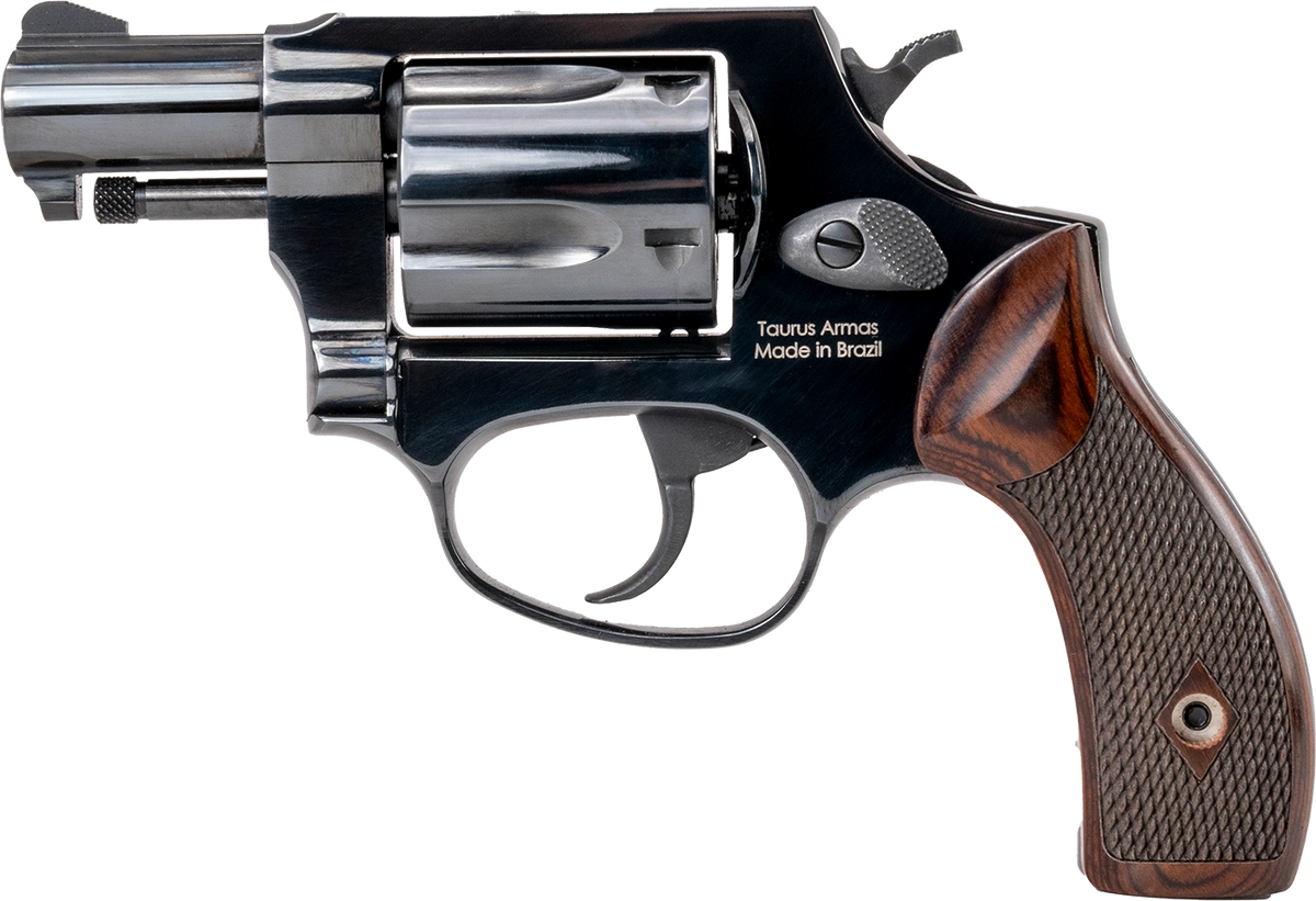 Heritage Mfg Roscoe 38 Special +P 2" 5-Rd DA/SA Revolver - Black/Wood — view 2