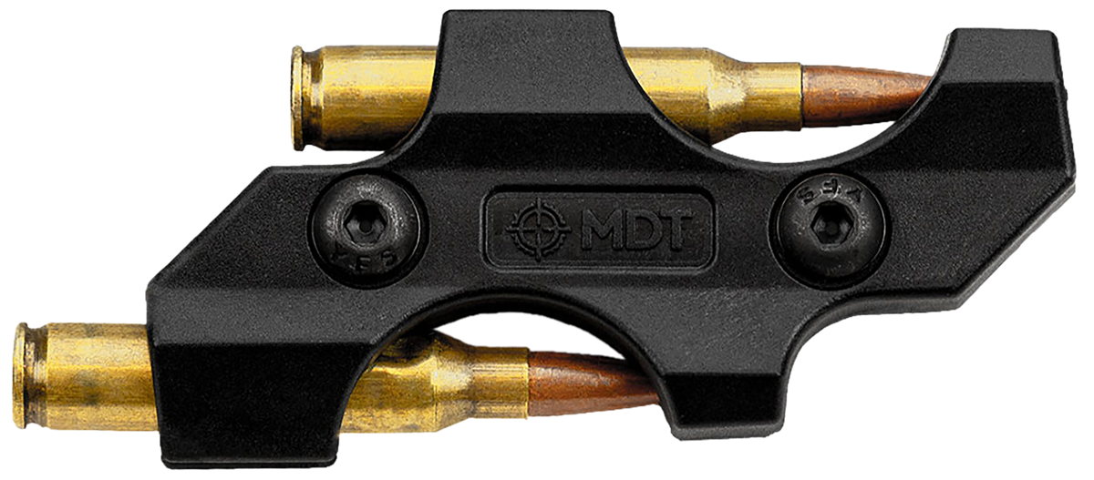 MDT Sporting Goods M-LOK Spare Round Holder Black Polymer - Multi-Caliber, Holds 2 Rounds — view 2
