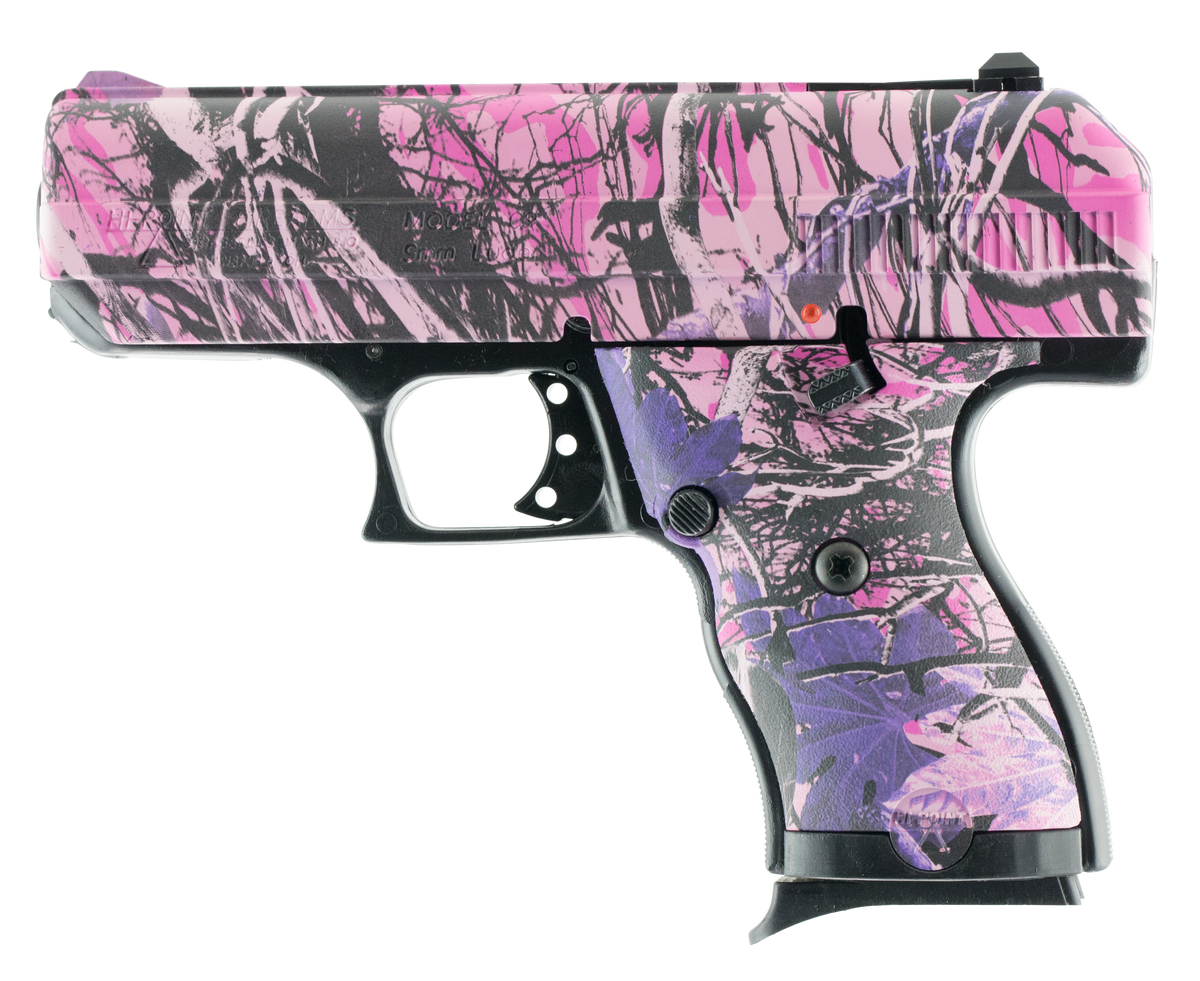 Hi-Point 916PI C9 9mm Luger 3.50" 8+1 Semi-Auto Pistol - Pink Camo — view 2
