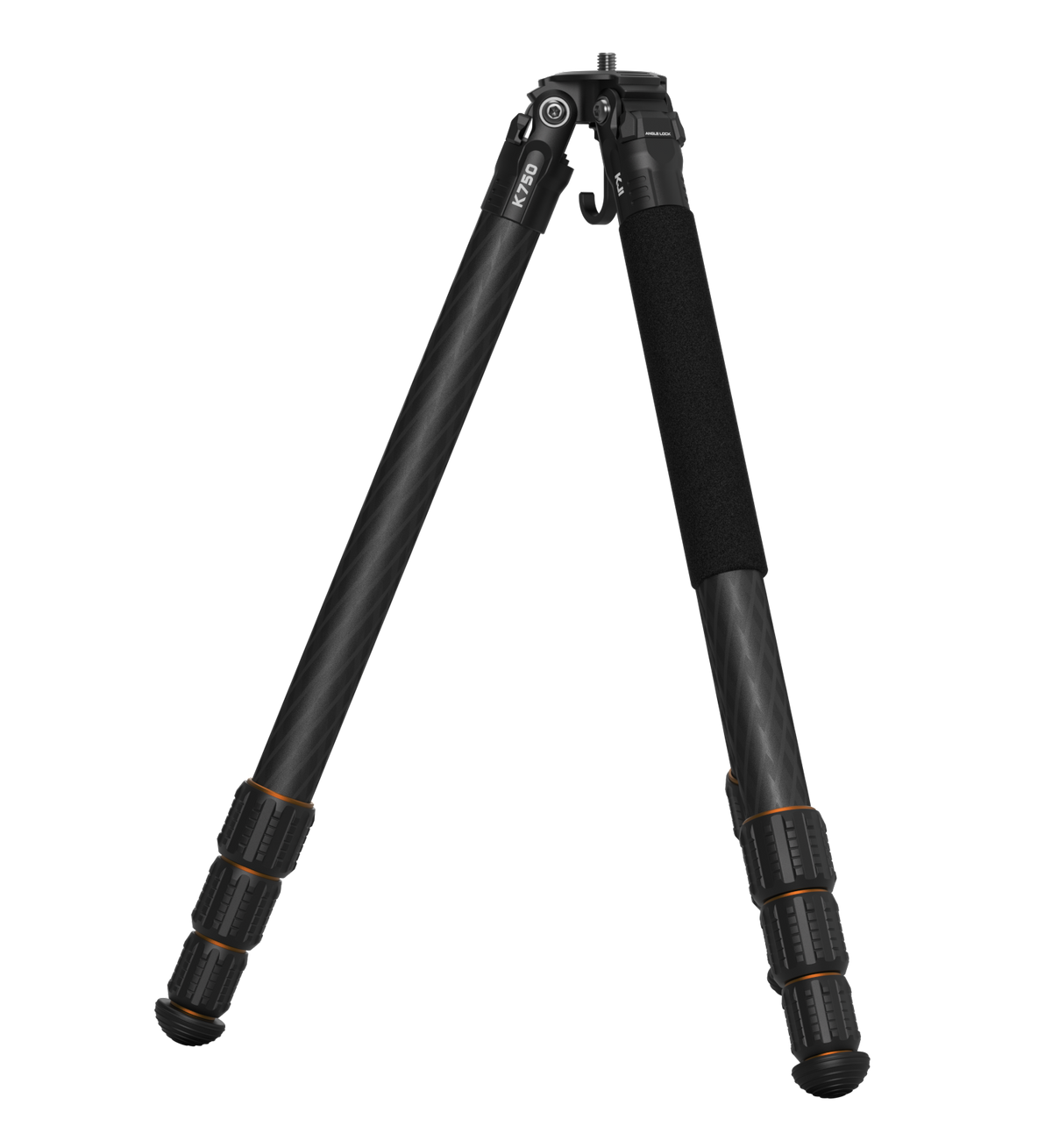 Kopfjager K750 Carbon Fiber Shooting Tripod - 150 lb Capacity — view 2