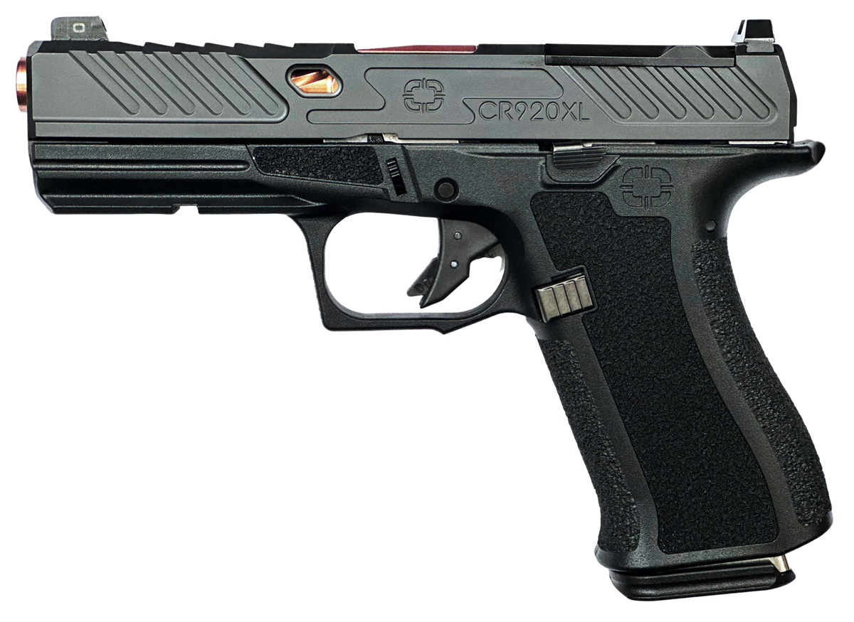 Shadow Systems CR920XL Elite 9mm Luger 4.18" 10+1 Semi-Auto Pistol - Black/Bronze — view 2