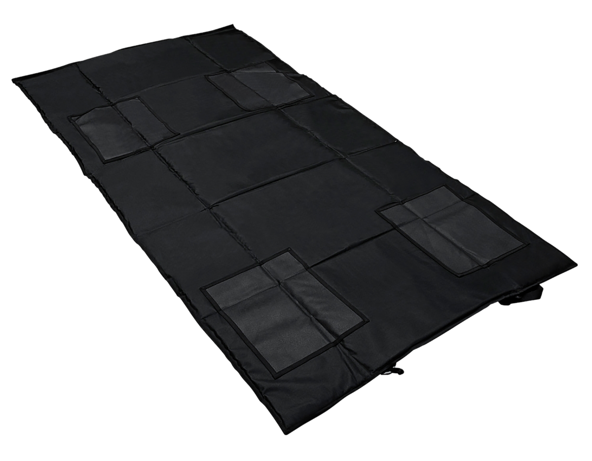 NcSTAR Roll Up Shooting Mat Black PVC 69" L x 35" — view 2