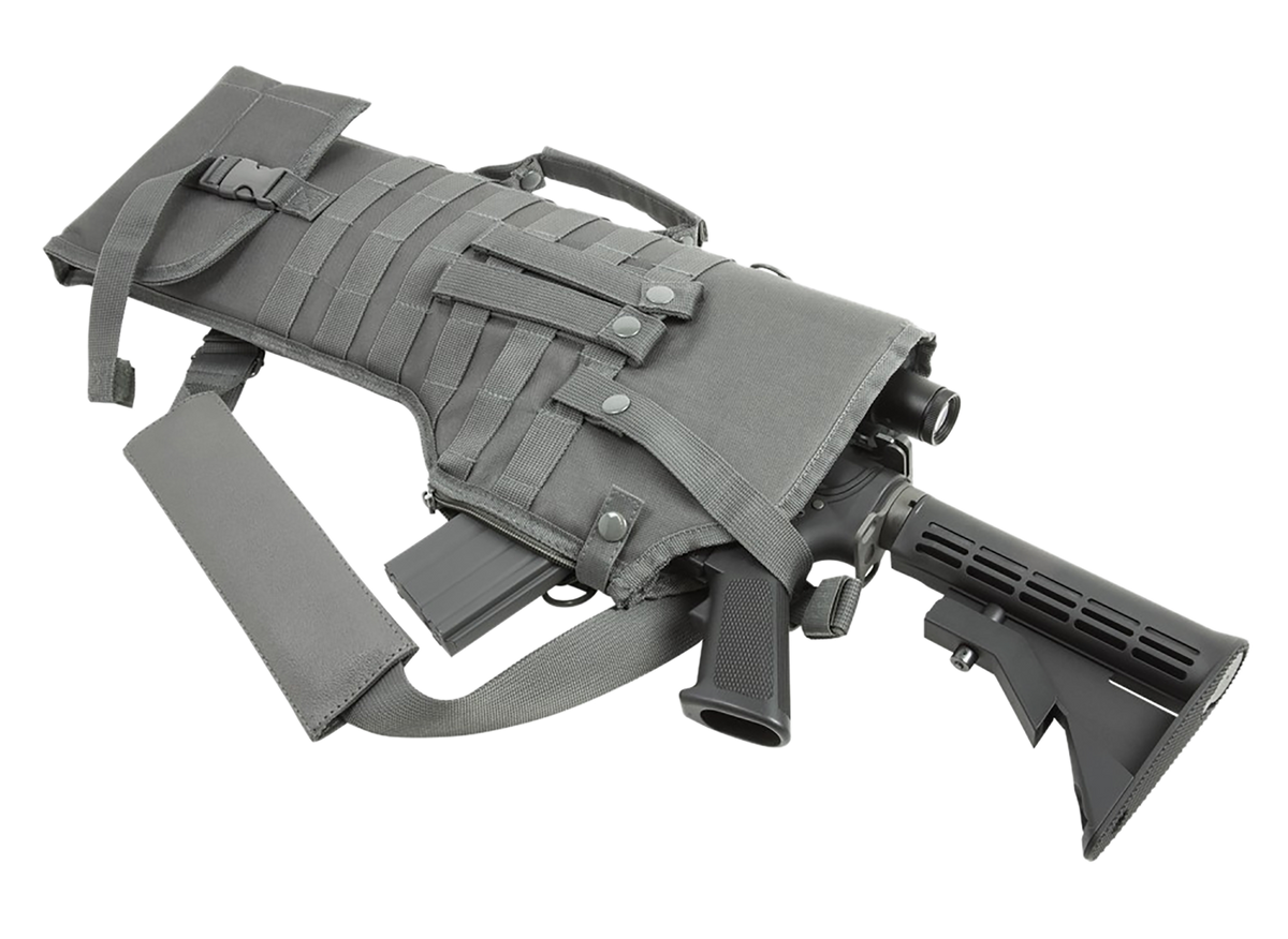 NcSTAR VISM Tactical Rifle Scabbard 29" Urban Gray 600D PVC — view 2