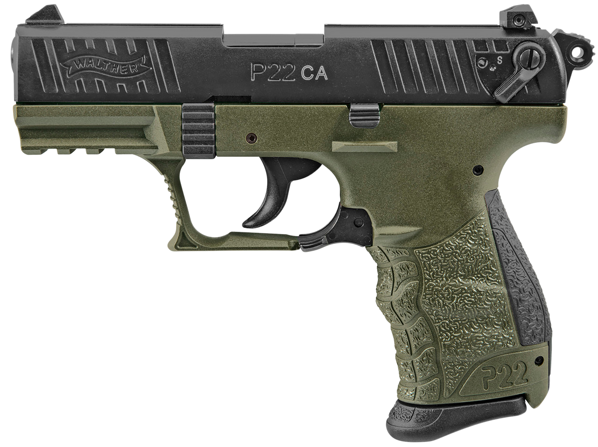 Walther Arms P22 Military 22 LR 3.42" 10+1 Semi-Auto Pistol - CA Compliant — view 2