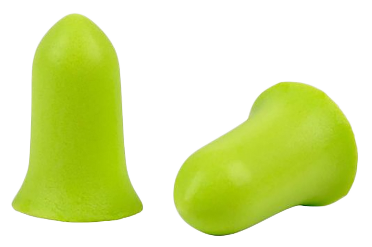 Allen 4131 ULTRX Tapered Foam Ear Plugs 32 dB Lime Green 25 Pair — view 2