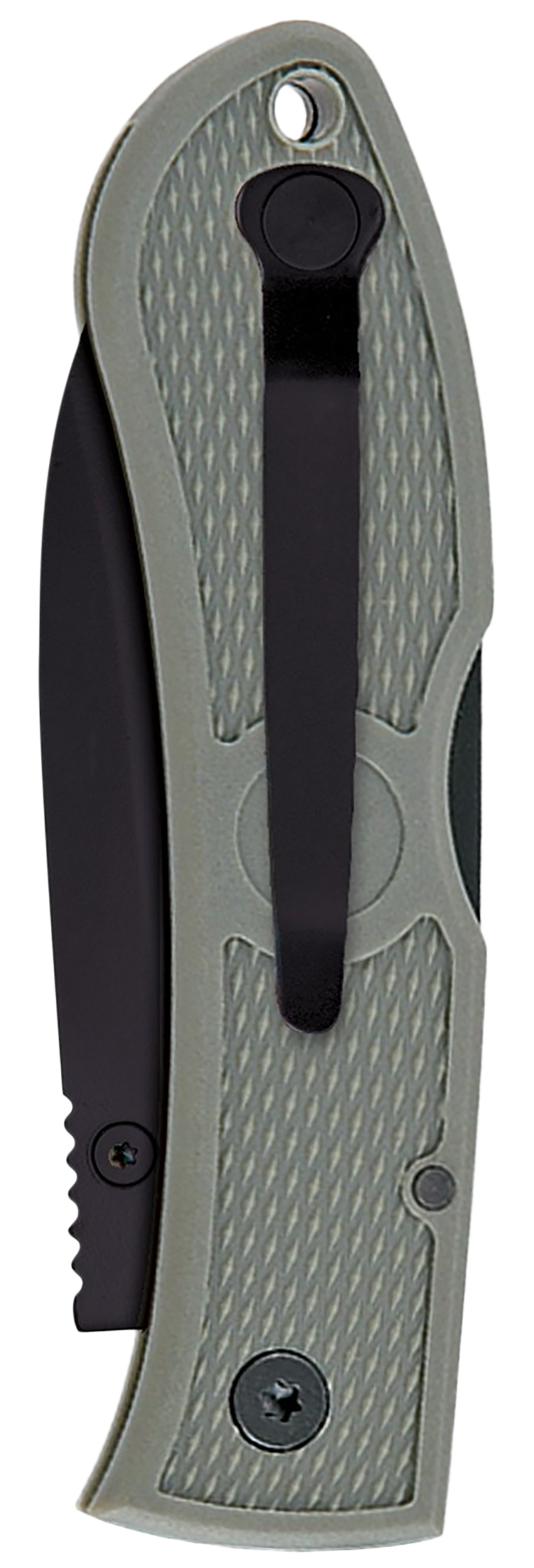 Ka-Bar 4062FG Dozier Hunter 3" Folding Drop Point AUS-8A SS Foliage Green Zytel Lockback Folder — view 2