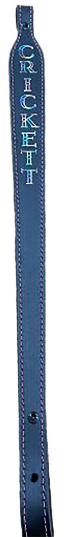 Crickett KSA802 Rifle Sling 23" Black Leather w/ Pink Stitching — view 2