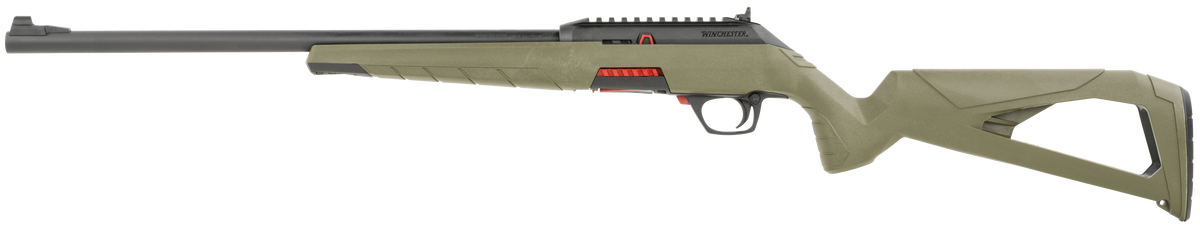Winchester Guns Wildcat Full Size 22 LR 18" 10+1 Semi-Auto Rimfire Rifle - OD Green Skeletonized Stock — view 2