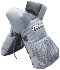 Champion Targets 40895 Rail Rider Front Shooting Bag Gray w/Black Panels — view 2