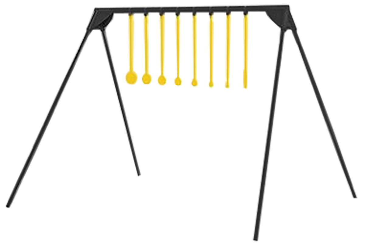 Caldwell Rimfire KYL Challenge Target AR500 Steel 8 Targets Black/Yellow — view 2