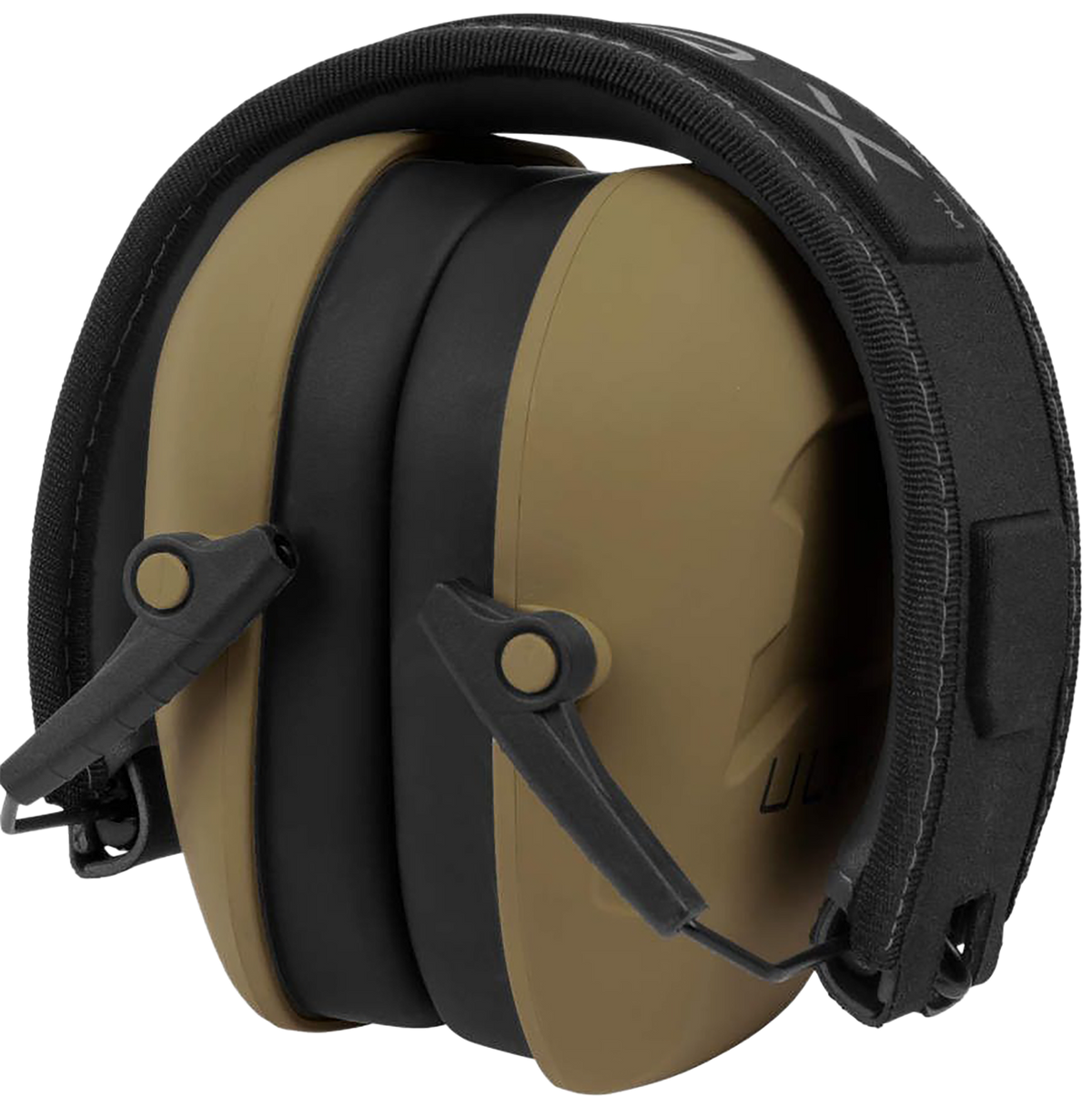 Allen Ultrax Shield 23 dB Flat Dark Earth Over the Head Passive Earmuff — view 2