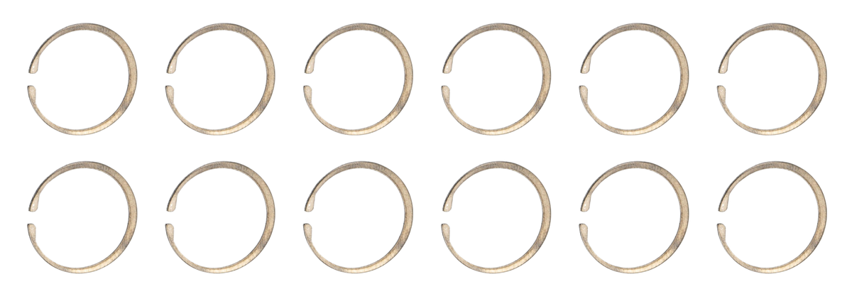 VKTR Industries WLA-PAC-3011-12 AR15 Gas Ring Stainless Steel 12-Pack — view 2