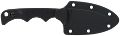 Smith & Wesson Knives H.R.T. Spear Point Neck Knife 2" Plain 8Cr13MoV TiNi Fixed Blade - Black G10 — view 2