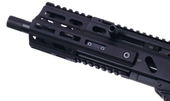 Kinetic Development Group SMX3 3" Muzzle Extension 1/2x28 Black Nitride - Fits Stribog SP9 w/ SRX3/SRX6 — view 2
