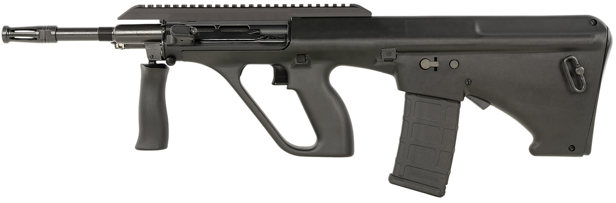 Steyr AUG A3 M2 5.56x45mm NATO 16" 30+1 Semi-Auto Bullpup Rifle - Extended Rail - Waffle Mag — view 2