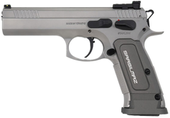 SAR USA K12STSP K12 Sport 9mm Luger 4.70" 17+1 SAO Pistol - Stainless Steel Slide, Gray Polymer Grip — view 2