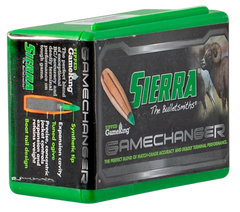 Sierra Tipped GameKing .270 Cal 140gr Hollow Point Boat Tail Reloading Bullets - 50/Box — view 2