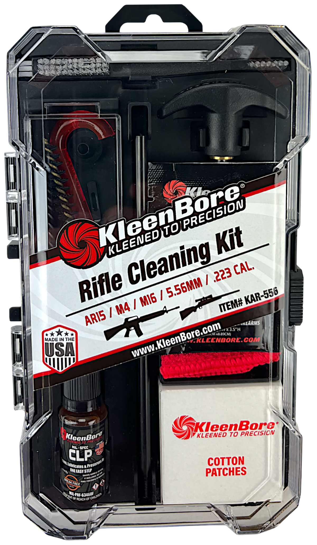 Kleen-Bore KAR556 AR-15 Tactical Cleaning Kit .223/5.56mm — view 2