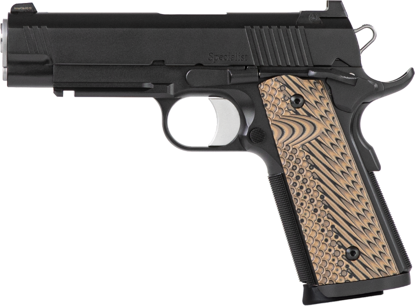 Dan Wesson Specialist Commander Full Size Frame 45 ACP 4.25" 8+1 Semi-Auto Pistol — view 2