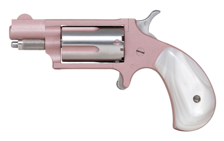 North American Arms Mini-Revolver 22 WMR 1.13" 5-Shot SAO Revolver - Rose Gold Cerakote — view 2