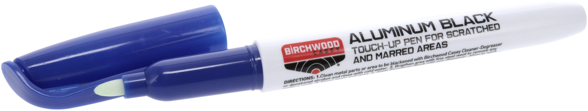 Birchwood Casey Aluminum Black Touch-Up Pen Felt Tip Gloss Black — view 2
