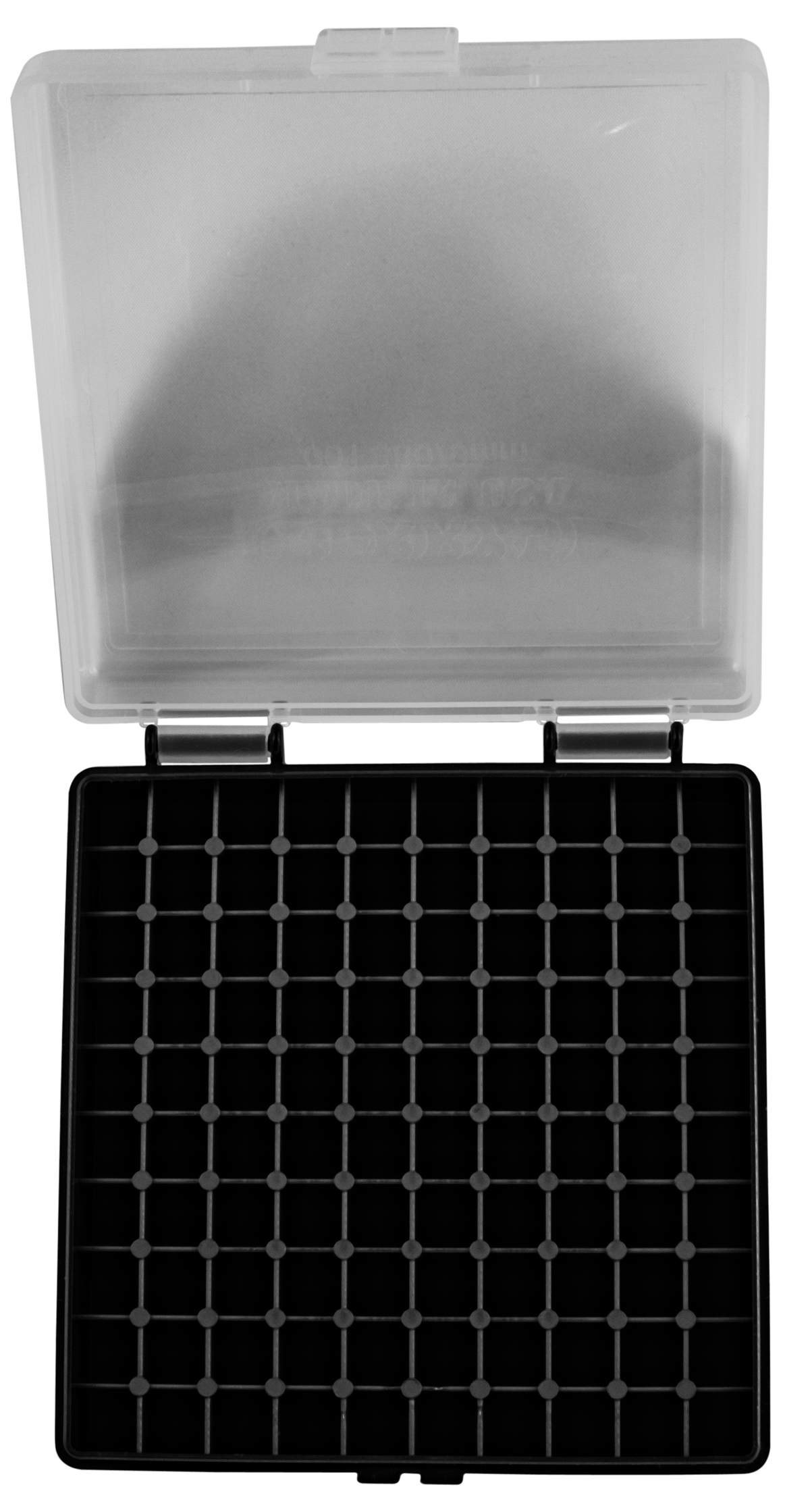Berry's 87412 Ammo Box 9mm Luger,380 ACP 100rd Clear Lid w/Black Bottom — view 2