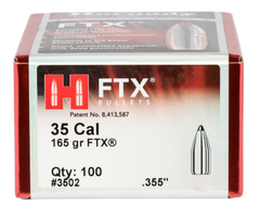 Hornady FTX 35 Cal .355 165 gr Flex Tip eXpanding Reloading Bullets - 100/Box — view 2