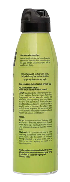 Natrapel Lemon Eucalyptus 6 oz Aerosol Insect Repellent - 6-Hour Protection — view 2
