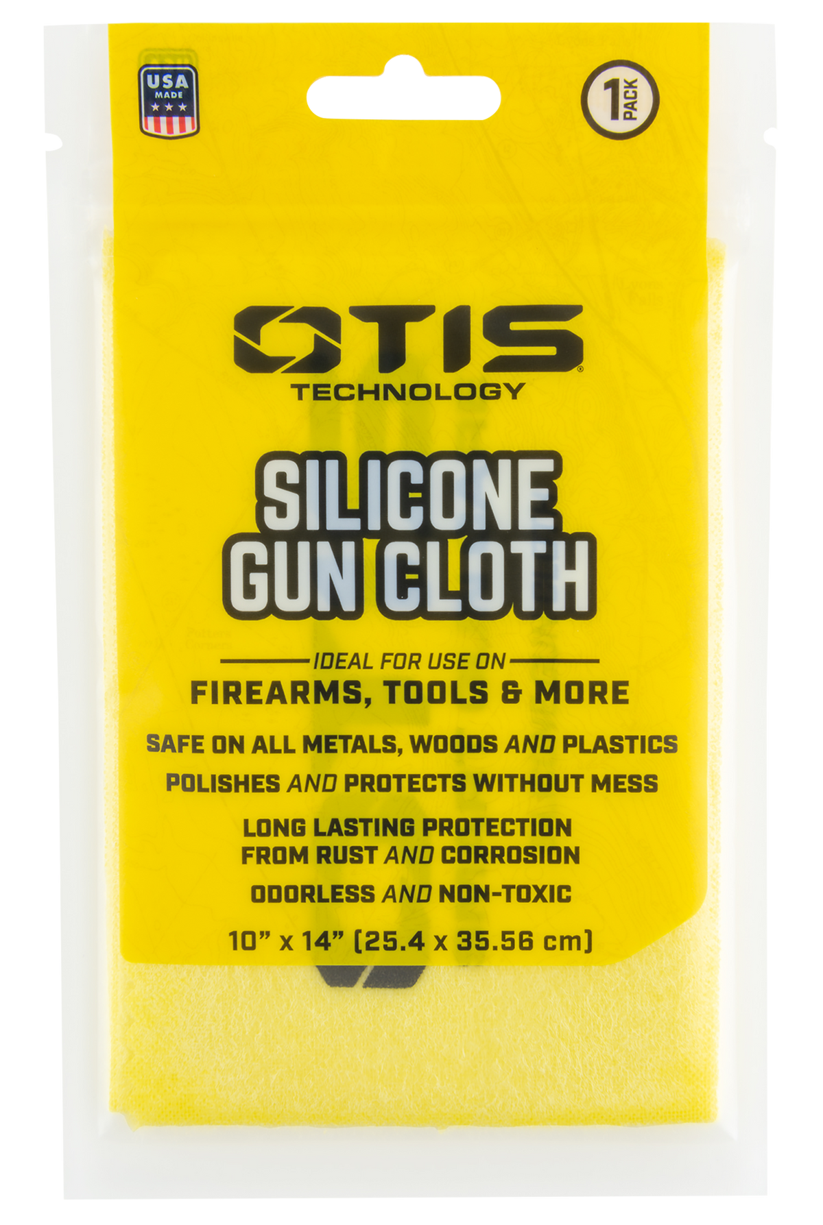 Otis FG-3503 Silicone Gun Cloth 10x14" Cotton — view 2