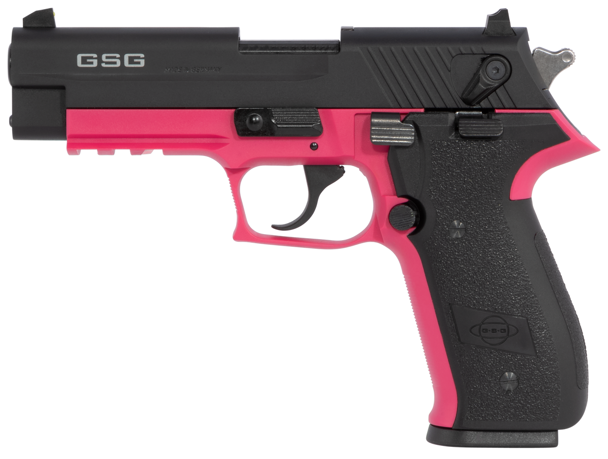 GSG FireFly 22 LR 4" 10+1 Semi-Auto Pistol - Pink Frame — view 2