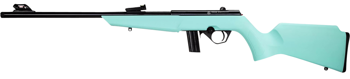 Rossi RB22 Compact 22 LR 16" 10+1 Bolt Action Rifle - Cyan Monte Carlo Stock — view 2