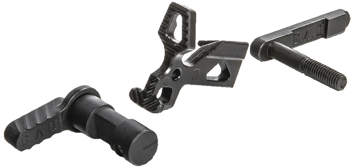 Battle Arms Development BAD-LPK-PK3 Enhanced 3-Piece Lower Parts Kit AR-15/M16/M4 - Black — view 2