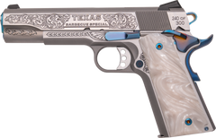 CNC Firearms Springfield 1911 Texas BBQ Limited Edition 45 ACP 5" 7+1 Semi-Auto Pistol — view 2