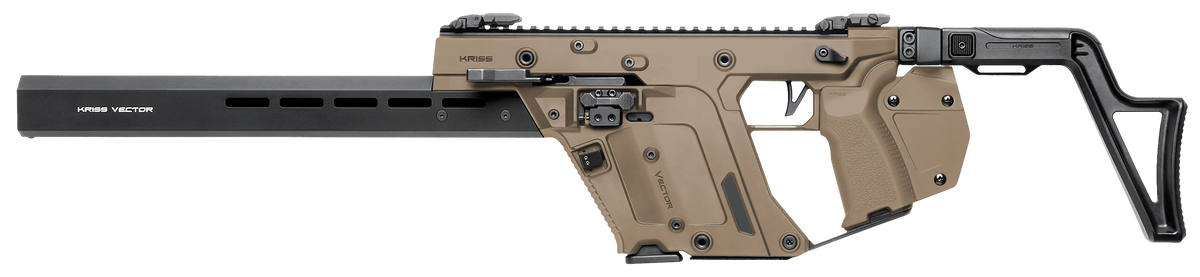 Kriss USA Vector CRB Gen3 45 ACP 16" 10+1 Semi-Auto Rifle - FDE - CA Compliant — view 2