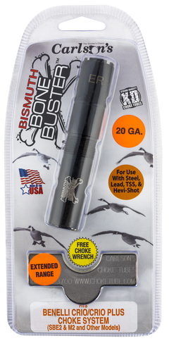 Carlsons Bismuth Bone Buster 20 Gauge Benelli Crio/Crio Plus Extended Range Choke Tube — view 2