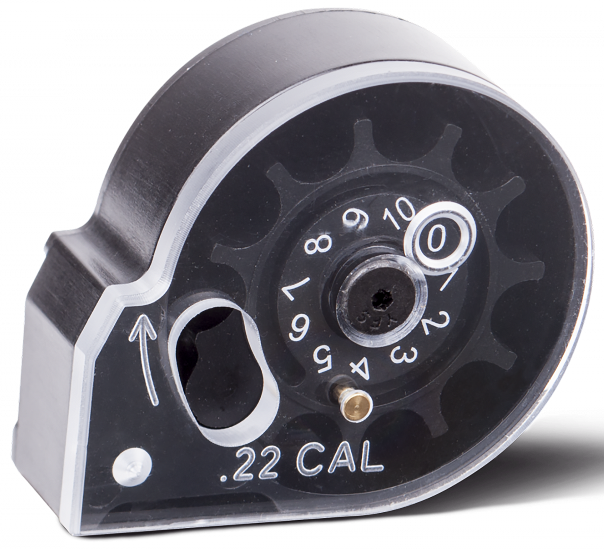 Benjamin RC2210 Marauder .22 Cal 10-Rd Black Rotary Magazine — view 2