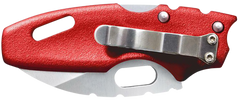 Cold Steel CS20MTR Mini Tuff Lite 2" Folding Plain Sheepsfoot 4034SS Red Griv-Ex Handle — view 2