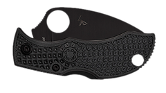 Spyderco Manbug 1.91" Wharncliffe Plain Edge Black TiCN VG-10 FRN Folding Knife — view 2