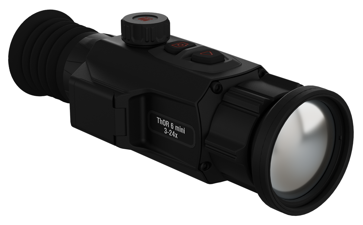 ATN ThOR 6 Mini 640 3-24x Thermal Rifle Scope 12 Micron 50mm Black — view 2