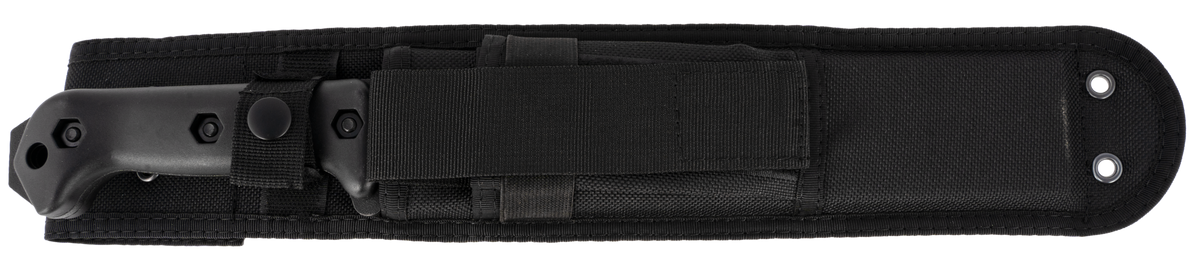 Ka-Bar BK9 Becker Combat Bowie 9.25" Clip Point Plain 1095 Cro-Van Black Ultramid Handle Fixed — view 2
