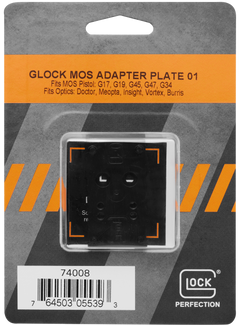 Glock 74008 MOS Adapter Plate 01 Steel Black — view 2
